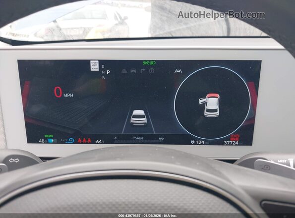KM8KNDAF5PU226991 2023 HYUNDAI IONIQ 5 Blue Widok tylnych siedzeń