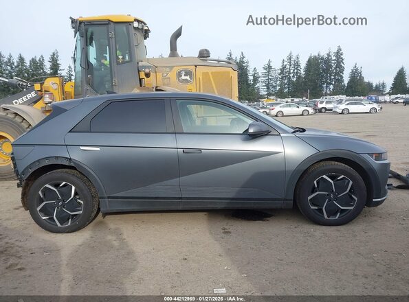 KM8KNDAF8PU142924 2023 HYUNDAI IONIQ 5 Gray Vista interior de 360 grados