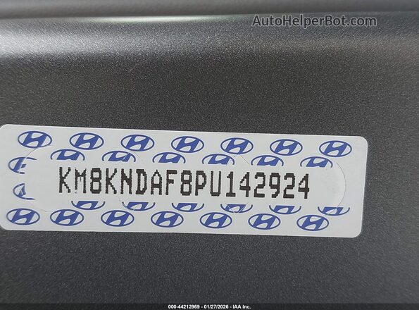 KM8KNDAF8PU142924 2023 HYUNDAI IONIQ 5 Gray Vista del compartimento del motor