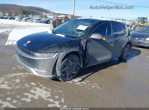 KM8KNDDF2RU259770 2024 HYUNDAI IONIQ 5 Black წინა მარცხენა ხედი სამი მეოთხედიდან