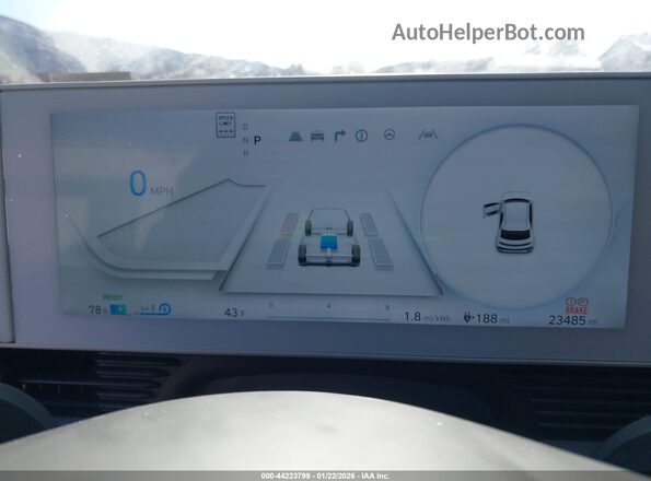 KM8KNDDF2RU259770 2024 HYUNDAI IONIQ 5 Black უკანა სავარძლების ხედი