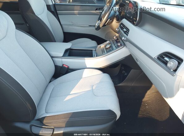 KM8R2DHE0NU472817 2022 HYUNDAI PALISADE White წინა სალონის ხედი