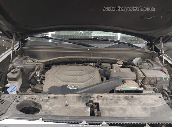 KM8R2DHE8MU214737 2021 HYUNDAI PALISADE Black Հետևի տեսք