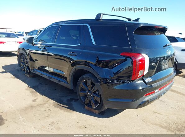 KM8R34GE4PU531840 2023 HYUNDAI PALISADE Black უკანა მარცხენა