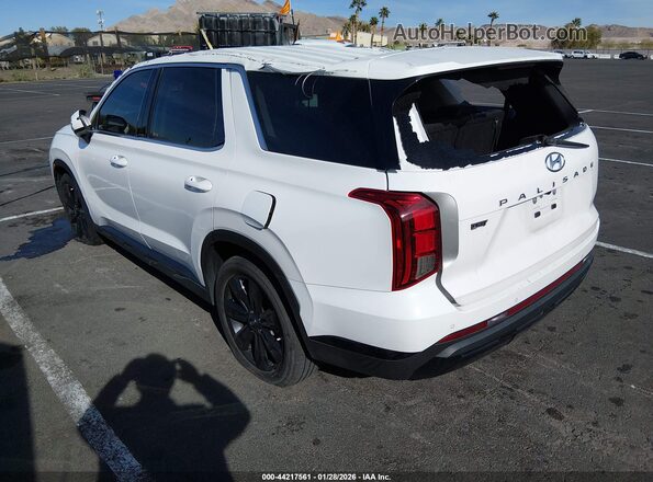 KM8R34GE7PU499255 2023 HYUNDAI PALISADE White უკანა მარცხენა