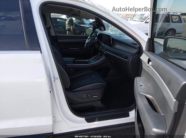 KM8R34GE7PU499255 2023 HYUNDAI PALISADE White წინა სალონის ხედი