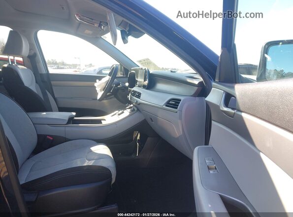 KM8R34HE3MU332806 2021 HYUNDAI PALISADE Navy Widok wnętrza z przodu