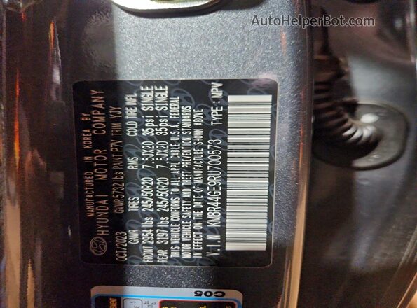 KM8R44GE9RU700573 2024 HYUNDAI PALISADE Gray 