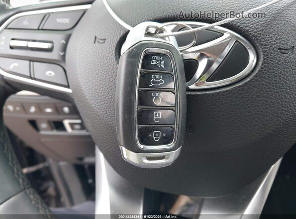KM8R44HE1LU041085 2020 HYUNDAI PALISADE Black Widok deski rozdzielczej