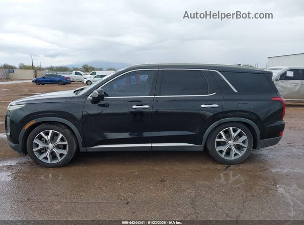 KM8R44HE1LU041085 2020 HYUNDAI PALISADE Black Widok wnętrza 360 stopni