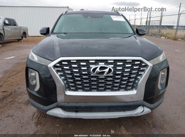 KM8R44HE1LU041085 2020 HYUNDAI PALISADE Black Widok zestawu wskaźników