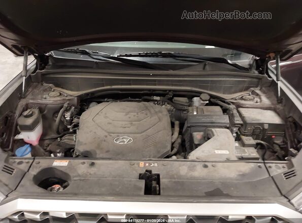 KM8R44HE4NU399025 2022 HYUNDAI PALISADE Фиолетовый Вид сзади