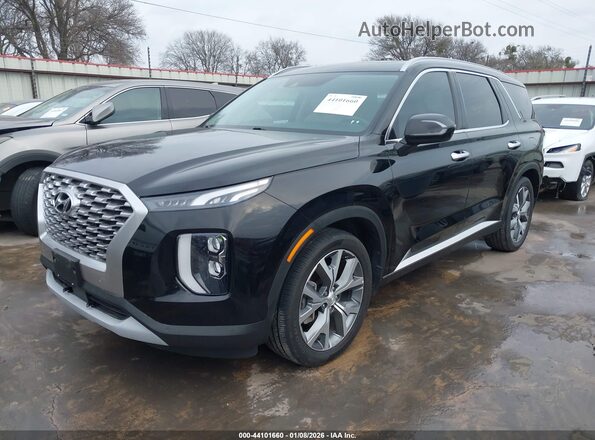 KM8R4DHE2NU488432 2022 HYUNDAI PALISADE Black Vista tres cuartos delantera izquierda