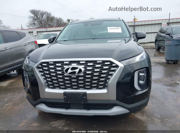 KM8R4DHE2NU488432 2022 HYUNDAI PALISADE Black Vista interior trasera