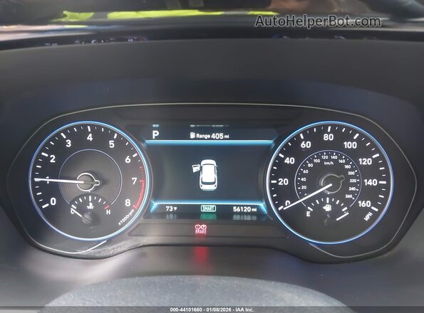 KM8R4DHE2NU488432 2022 HYUNDAI PALISADE Black Vista de los asientos traseros