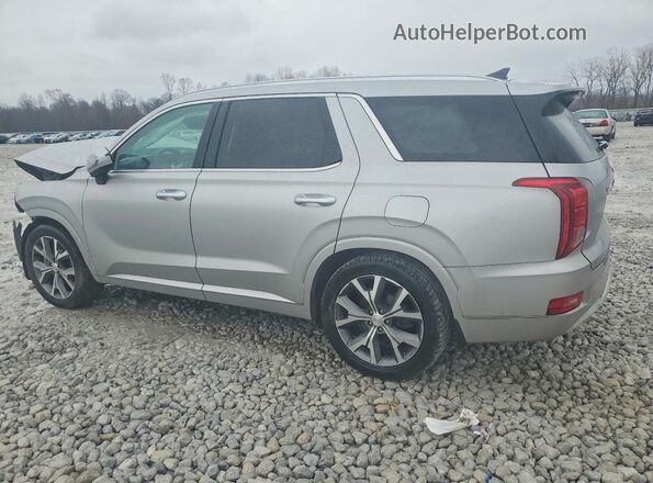 KM8R54HE1NU433161 2022 HYUNDAI PALISADE Серебряный Задняя левая четверть