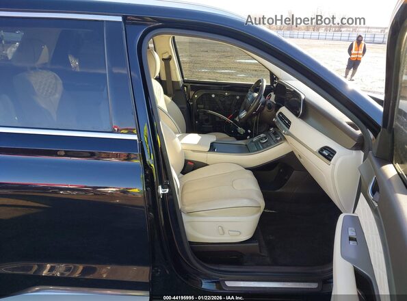 KM8R54HE2LU076764 2020 HYUNDAI PALISADE Black Widok wnętrza z przodu
