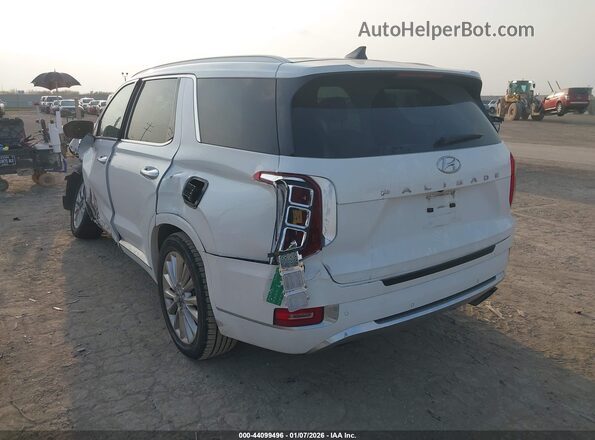 KM8R54HE8LU095691 2020 HYUNDAI PALISADE White Trasero izquierdo