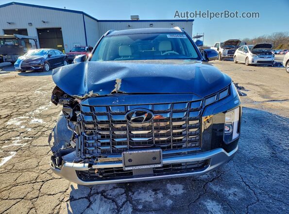 KM8R5DGE0RU677570 2024 HYUNDAI PALISADE Black Դիմացի տեսք