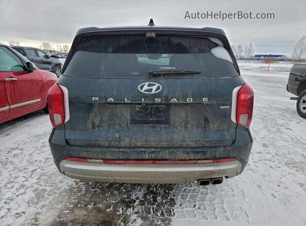 KM8R5DGEXPU607958 2023 HYUNDAI PALISADE Green Вид ззаду