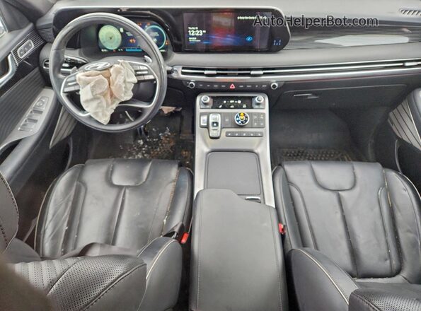 KM8R5DGEXPU607958 2023 HYUNDAI PALISADE Green Вид панелі приладів