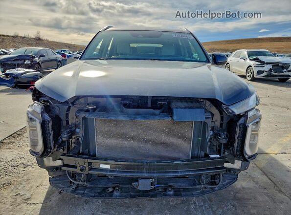 KM8R5DHE4NU441724 2022 HYUNDAI PALISADE Black Front view
