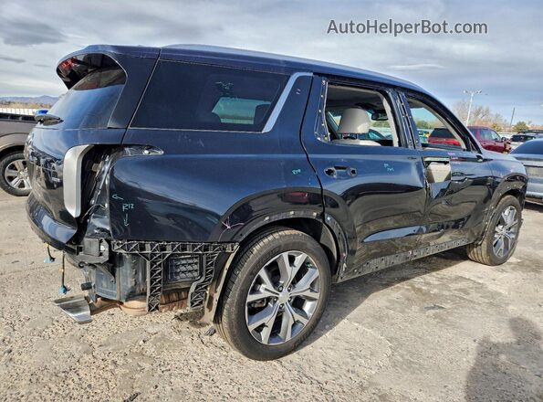 KM8R5DHE4NU441724 2022 HYUNDAI PALISADE Black Rear right