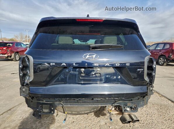 KM8R5DHE4NU441724 2022 HYUNDAI PALISADE Black Rear view