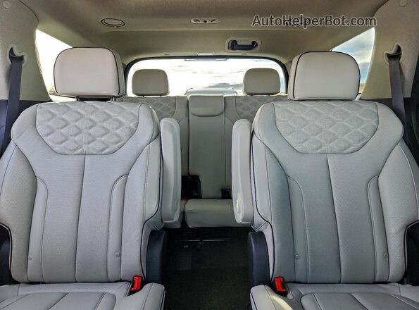 KM8R5DHE4NU441724 2022 HYUNDAI PALISADE Black Rear seats view