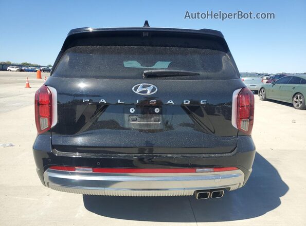 KM8R74GEXRU760000 2024 HYUNDAI PALISADE Black Rear view