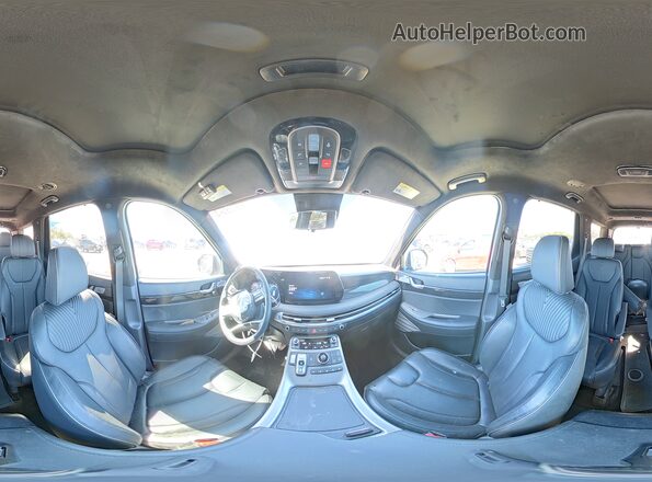 KM8R74GEXRU760000 2024 HYUNDAI PALISADE Black 360 interior view