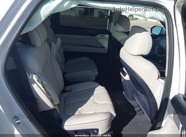 KM8R7DGE5SU854128 2025 HYUNDAI PALISADE White Vista de la etiqueta del VIN