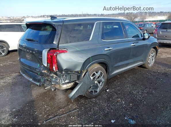 KM8R7DHE2NU423975 2022 HYUNDAI PALISADE Gray უკანა მარჯვენა