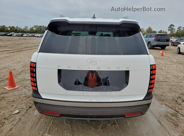 KM8RG5S28TU055187 2026 HYUNDAI PALISADE White Вид ззаду