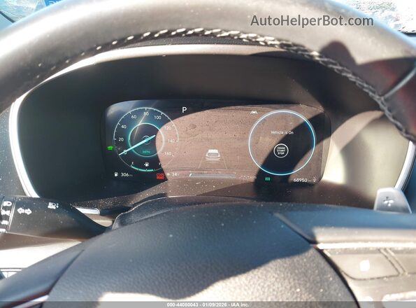 KM8S3DA13MU013169 2021 HYUNDAI SANTA FE HYBRID Black უკანა სავარძლების ხედი