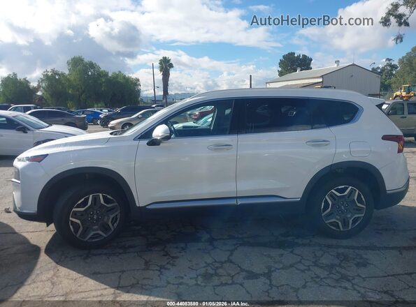 KM8S3DA14MU008854 2021 HYUNDAI SANTA FE HYBRID White Панорамний вид салону 360°
