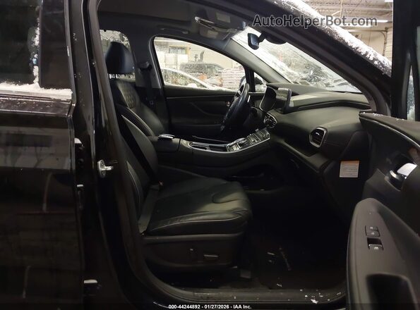 KM8S3DA1XNU018323 2022 HYUNDAI SANTA FE HYBRID Black Widok wnętrza z przodu