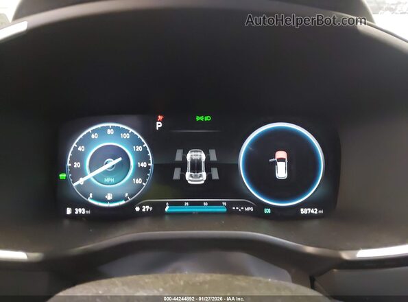 KM8S3DA1XNU018323 2022 HYUNDAI SANTA FE HYBRID Black Widok tylnych siedzeń
