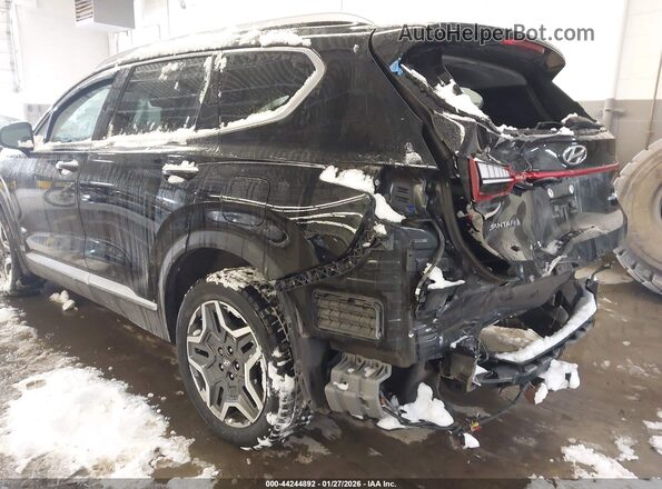 KM8S3DA1XNU018323 2022 HYUNDAI SANTA FE HYBRID Black 