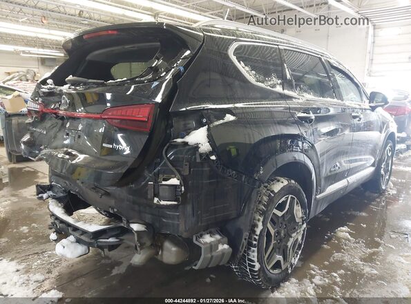 KM8S3DA1XNU018323 2022 HYUNDAI SANTA FE HYBRID Black 
