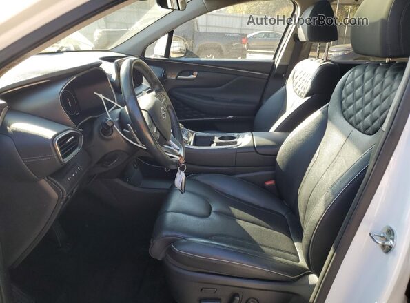 KM8S5DA12MU006644 2021 HYUNDAI SANTA Белый Вид салона спереди