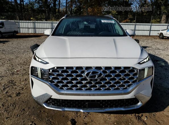 KM8S5DA12MU006644 2021 HYUNDAI SANTA Белый Вид спереди