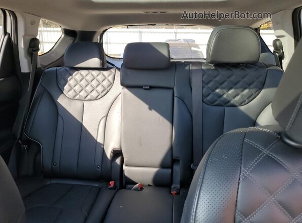 KM8S5DA12MU006644 2021 HYUNDAI SANTA Белый Вид задних сидений