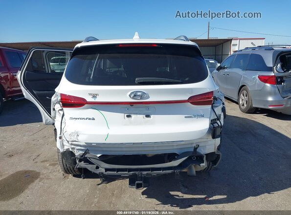 KM8S5DA15NU020135 2022 HYUNDAI SANTA FE HYBRID Белый Вид спереди
