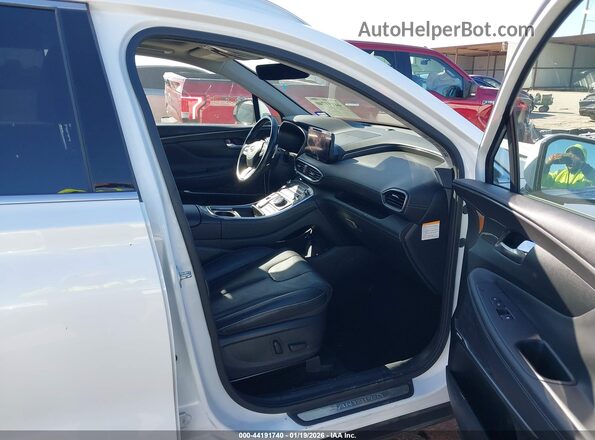 KM8S5DA15NU020135 2022 HYUNDAI SANTA FE HYBRID Белый Вид салона спереди