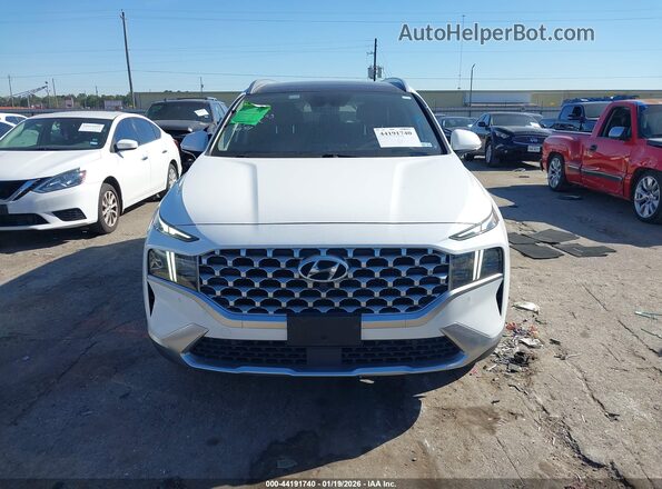 KM8S5DA15NU020135 2022 HYUNDAI SANTA FE HYBRID Белый Вид щитка приборов