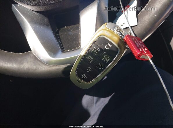 KM8S5DA15NU020135 2022 HYUNDAI SANTA FE HYBRID Белый Вид панели приборов