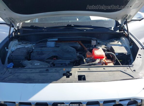 KM8S5DA15NU020135 2022 HYUNDAI SANTA FE HYBRID Белый Вид сзади