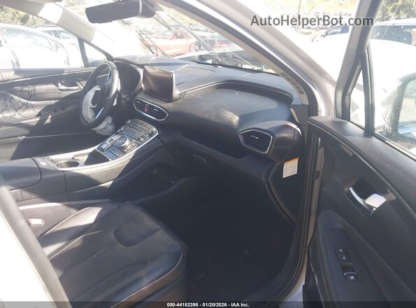 KM8S5DA17NU046350 2022 HYUNDAI SANTA FE HYBRID Silver Вид салону спереду