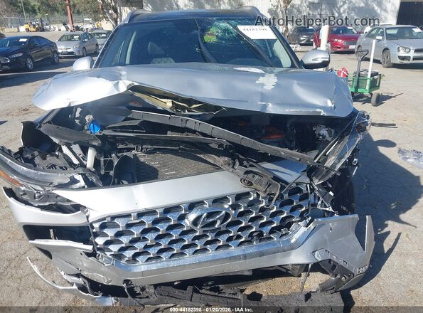 KM8S5DA17NU046350 2022 HYUNDAI SANTA FE HYBRID Silver Вид щитка приладів